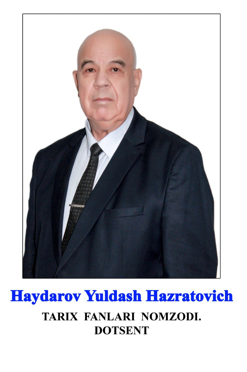 Xaydarov Yuldash Xazratovich